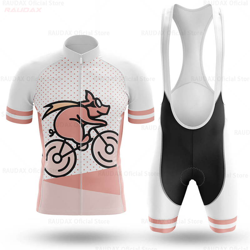 Cycling Gear For Sale - Men's Funny Pig Cartoon Anime Cycling