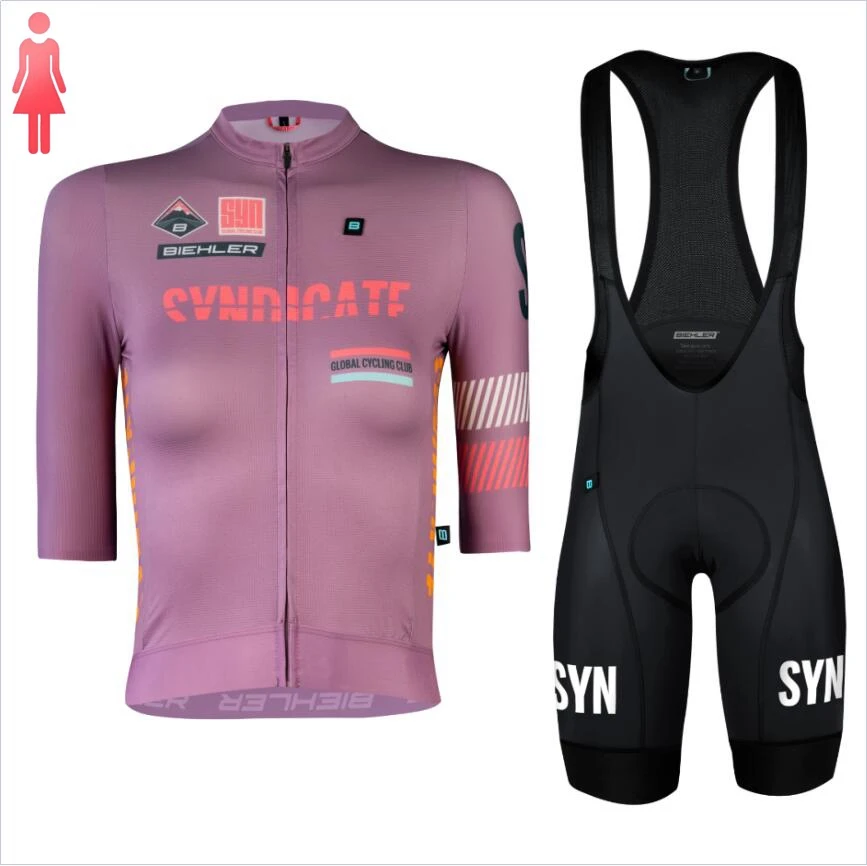 SYN Purple short sleeve Jersey - огляд і ціна Cycling Gear For Sale